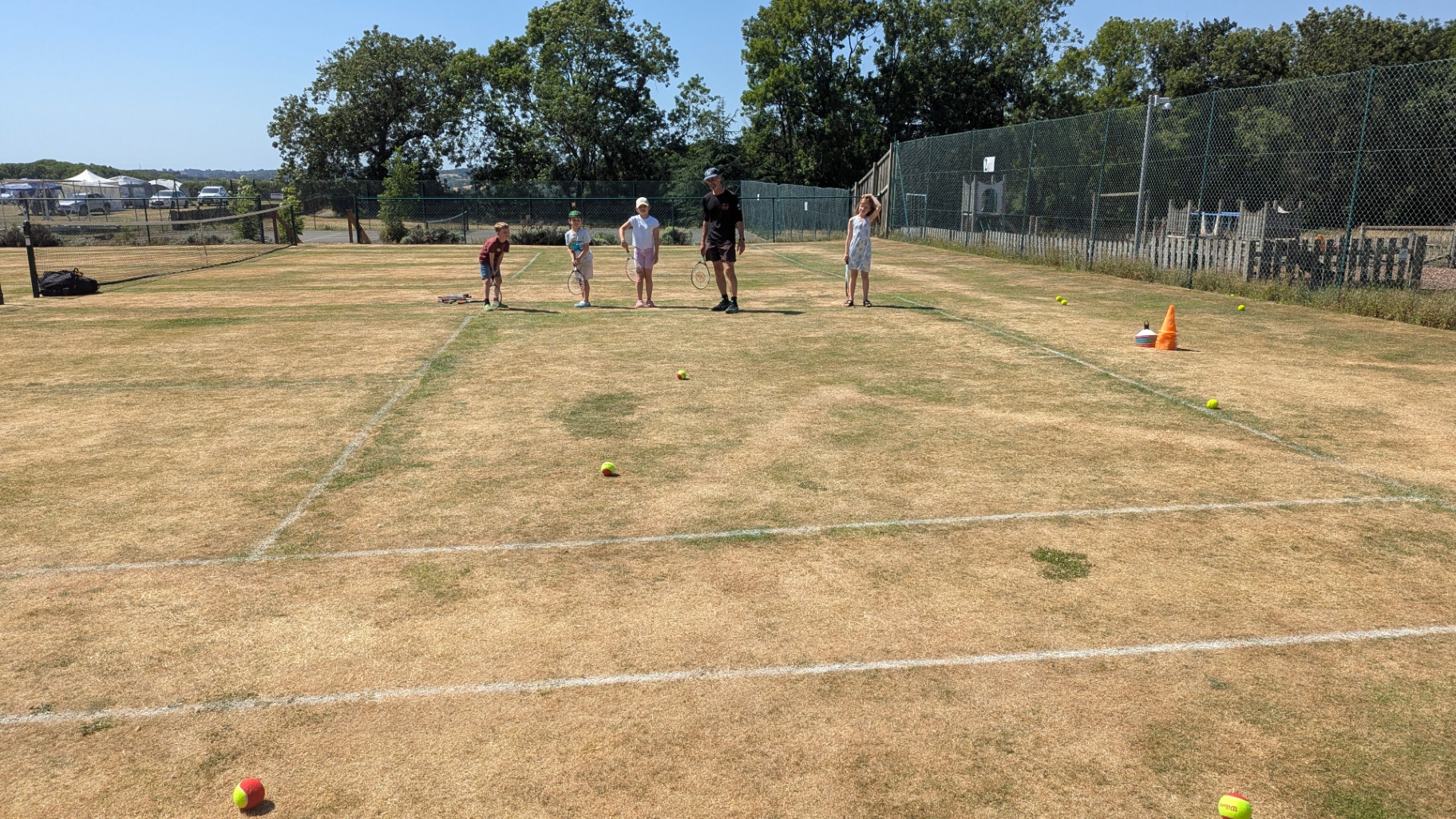 Open Day 2026 — Every Court in Use, Serves Clocked at 55mph