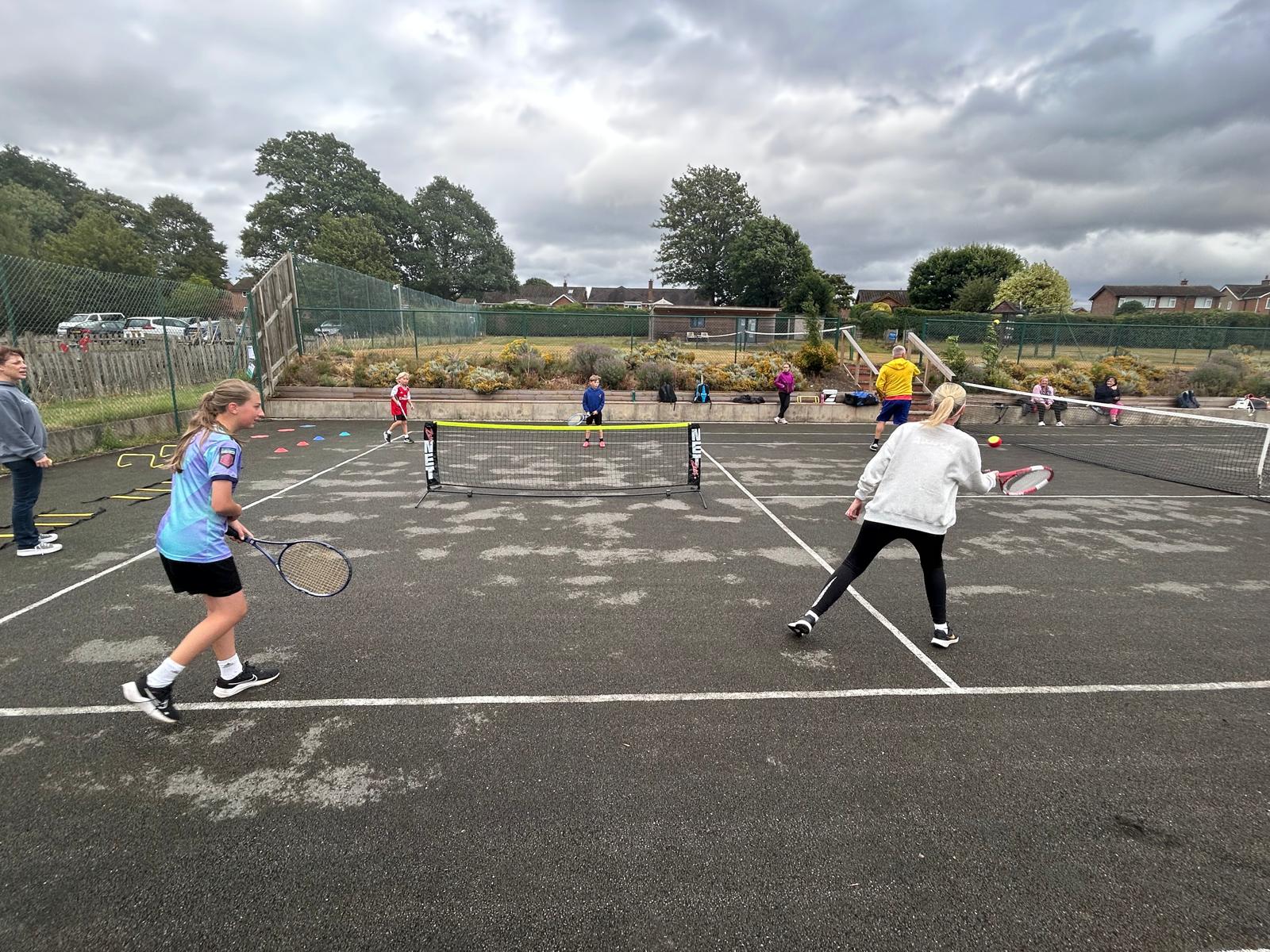 Juniors playing at Junior Club Night